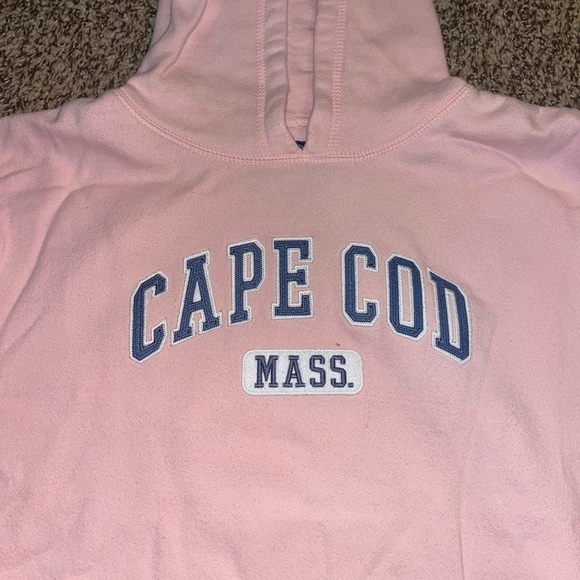 Cuffy’s of Cape Cod Mass. Local Tourist Women’s Pink Hoodie/Jacket Like New - 16 - Picture 2 of 4
